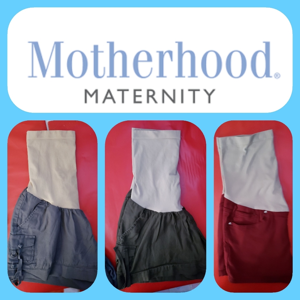 Motherhood maternity secret fit belly shorts